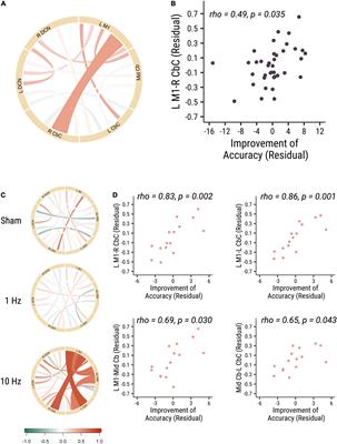 Baseline Cerebro-Cerebellar Functional Connectivity in Afferent and Efferent Pathways Reveal Dissociable Improvements in Visuomotor Learning